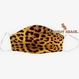 Leopard Animal Print Face Cover Mask
