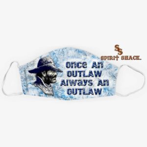Marlow Outlaws Always Outlaw Face Cover Mask