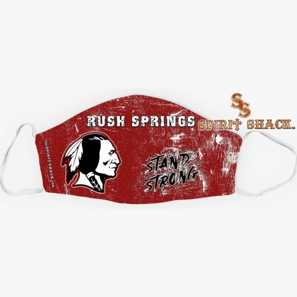 Rush Springs Redskins Face Cover Mask