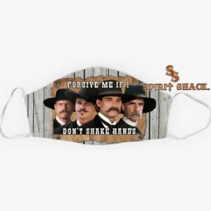 Tombstone Tribute Face Cover Mask