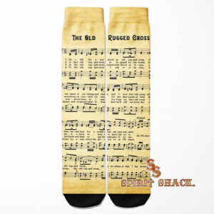 Hymn Rugged Cross Dress Socks