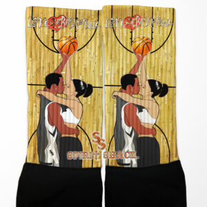 Love & Basketball Tribute Socks