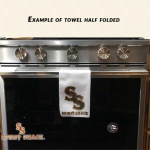 Towel Example on stove handle