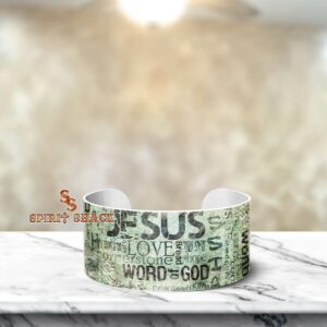 Jesus Titles Cuff Bracelet
