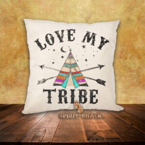 Love My Tribe Full Pillow