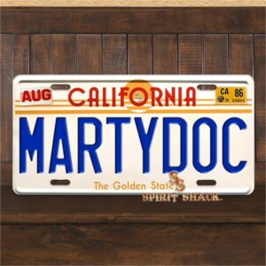 Back To The Future - MARTYDOC License Plate