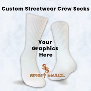 Custom Streetwear Crew Socks