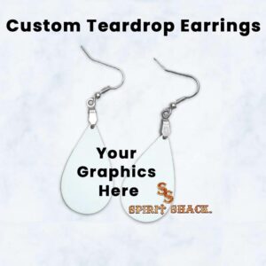 Custom Teardrop Earrings