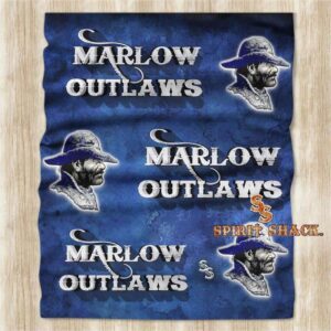 Marlow Outlaws Ver 2 (Blue & Black) Half Gaiter