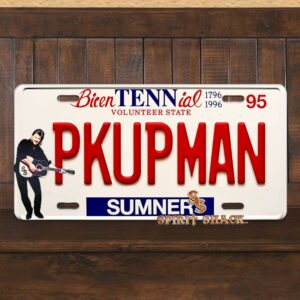 Joe Diffie Tribute - PKUPMAN License Plate