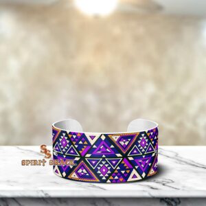 Tribal Aztec Cuff Bracelet