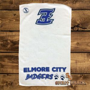 Elmore City Badgers Rally Towel