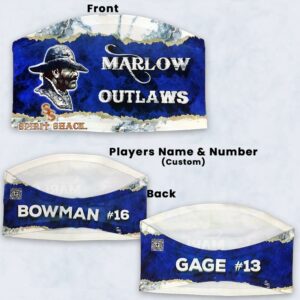 Marlow Outlaws Skull Wrap