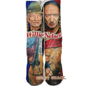 Willie Nelson Streetwear Crew Socks