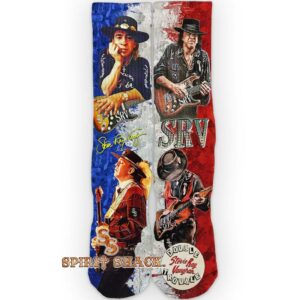 Stevie Ray Vaughan SRV Tribute Socks