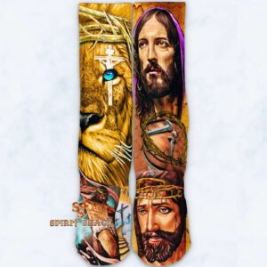 Jesus King Of Kings Socks