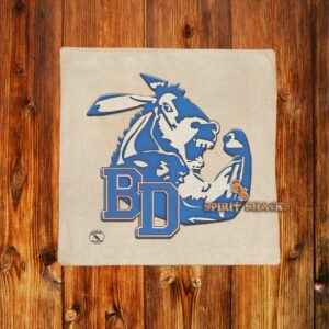 Bray - Doyle, Bray Doyle Donkeys Logo Pillow cover case