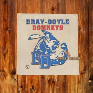 Bray - Doyle, Bray Doyle Donkeys Pillow cover case